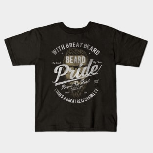 Beard Pride Kids T-Shirt